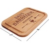image:imageDaddio of the Patio Personalized Red Alder Wood Cutting Board  Custom Engraved 11 x 16Inch Chopping and Serving Boards Fathers Day Holiday and Housewarming Gifts Add Name by Lillian VernonBoard  Dads BBQ