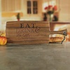 image:imageHappily Ever After Personalized Red Alder Wood Cutting Board  Custom Engraved 11 x 16Inch Wood Chopping and Serving Boards Wedding and Housewarming Gifts Add Names and Date by Lillian VernonEat  Drink  Be Married