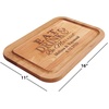 image:imageHappily Ever After Personalized Red Alder Wood Cutting Board  Custom Engraved 11 x 16Inch Wood Chopping and Serving Boards Wedding and Housewarming Gifts Add Names and Date by Lillian VernonBe Married