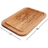 image:imageHappily Ever After Personalized Red Alder Wood Cutting Board  Custom Engraved 11 x 16Inch Wood Chopping and Serving Boards Wedding and Housewarming Gifts Add Names and Date by Lillian VernonHappily Ever After