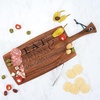 image:imageHappily Ever After Personalized Red Alder Wood Cutting Board  Custom Engraved 11 x 16Inch Wood Chopping and Serving Boards Wedding and Housewarming Gifts Add Names and Date by Lillian VernonEat  Drink  Be Married