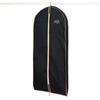image:imageLillian Vernon Block Monogram Garment Bag for Men amp Women  Personalized 50 Clothing Protector for Suits Dresses Gowns Costumes amp Uniforms Heavy Duty Black Poly Bags for Travel amp StorageScript Monogram