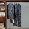 image:imageLillian Vernon Block Monogram Garment Bag for Men amp Women  Personalized 50 Clothing Protector for Suits Dresses Gowns Costumes amp Uniforms Heavy Duty Black Poly Bags for Travel amp StorageBlock Monogram