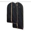 image:imageLillian Vernon Block Monogram Garment Bag for Men amp Women  Personalized 50 Clothing Protector for Suits Dresses Gowns Costumes amp Uniforms Heavy Duty Black Poly Bags for Travel amp StorageBlock Monogram