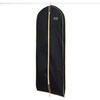 image:imageLillian Vernon Block Monogram Garment Bag for Men amp Women  Personalized 50 Clothing Protector for Suits Dresses Gowns Costumes amp Uniforms Heavy Duty Black Poly Bags for Travel amp StorageScript Monogram