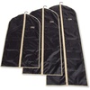 image:imageLillian Vernon Block Monogram Garment Bag for Men amp Women  Personalized 50 Clothing Protector for Suits Dresses Gowns Costumes amp Uniforms Heavy Duty Black Poly Bags for Travel amp StorageBlock Monogram