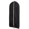 image:imageLillian Vernon Block Monogram Garment Bag for Men amp Women  Personalized 50 Clothing Protector for Suits Dresses Gowns Costumes amp Uniforms Heavy Duty Black Poly Bags for Travel amp StorageBlock Monogram