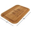 image:imageLillian Vernon Christmas Forest Personalized Wood Cutting Board  34thick 11 x 16W Holiday Charcuterie BoardChristmas Forest