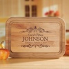 image:imageLillian Vernon Christmas Forest Personalized Wood Cutting Board  34thick 11 x 16W Holiday Charcuterie BoardEstablished