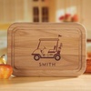 image:imageLillian Vernon Christmas Forest Personalized Wood Cutting Board  34thick 11 x 16W Holiday Charcuterie BoardGolf Cart