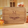 image:imageLillian Vernon Christmas Forest Personalized Wood Cutting Board  34thick 11 x 16W Holiday Charcuterie BoardScroll