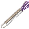 image:imageLillian Vernon Colorful Mini Silicone Whisks Set  5Piece Rainbow Kitchen Utensils for Cooking Baking Egg Beating amp Mixing 65 Inch Small Non Stick Stainless Steel Wire Beaters Dishwasher Safe