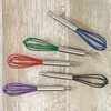 image:imageLillian Vernon Colorful Mini Silicone Whisks Set  5Piece Rainbow Kitchen Utensils for Cooking Baking Egg Beating amp Mixing 65 Inch Small Non Stick Stainless Steel Wire Beaters Dishwasher Safe