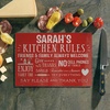 image:imageLillian Vernon Eat Drink Be Married Personalized Glass Cutting BoardCustom Tempered Glass Kitchen Unique Wedding Anniversary and Engagement Gifts ShatterHeatResistant Add Name 8x11InchesRed Kitchen