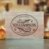 image:imageLillian Vernon Eat Drink Be Married Personalized Glass Cutting BoardCustom Tempered Glass Kitchen Unique Wedding Anniversary and Engagement Gifts ShatterHeatResistant Add Name 8x11InchesEstablished