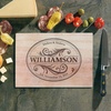 image:imageLillian Vernon Eat Drink Be Married Personalized Glass Cutting BoardCustom Tempered Glass Kitchen Unique Wedding Anniversary and Engagement Gifts ShatterHeatResistant Add Name 8x11InchesEstablished