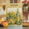 image:imageLillian Vernon Eat Drink Be Married Personalized Glass Cutting BoardCustom Tempered Glass Kitchen Unique Wedding Anniversary and Engagement Gifts ShatterHeatResistant Add Name 8x11InchesVineyard