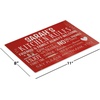 image:imageLillian Vernon Eat Drink Be Married Personalized Glass Cutting BoardCustom Tempered Glass Kitchen Unique Wedding Anniversary and Engagement Gifts ShatterHeatResistant Add Name 8x11InchesBlack Kitchen