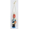image:imageLillian Vernon Glass Christmas Ornaments  Nutcracker Set of 6 Hand Blown Mini Tree Decorations Holiday Home DecorNutcracker