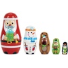 image:imageLillian Vernon Nativity Nesting Dolls Matryoshka Religious Christmas Dcor Table Decorations and Centerpieces Set of 5Santas Pals