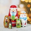 image:imageLillian Vernon Nativity Nesting Dolls Matryoshka Religious Christmas Dcor Table Decorations and Centerpieces Set of 5Santas Pals