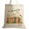 image:imageLillian Vernon Personalized Canvas Tote GroupBook Lover