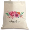 image:imageLillian Vernon Personalized Canvas Tote GroupFloral