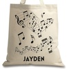 image:imageLillian Vernon Personalized Canvas Tote GroupMusic