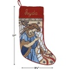 image:imageLillian Vernon Personalized Heirloom Needlepoint Stocking  SnowmanChristmas Wool with Cotton 9 12 x 17Angel Personalized