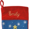 image:imageLillian Vernon Personalized Heirloom Needlepoint Stocking  SnowmanChristmas Wool with Cotton 9 12 x 17Christmas Tree Personalized