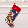 image:imageLillian Vernon Personalized Heirloom Needlepoint Stocking  SnowmanChristmas Wool with Cotton 9 12 x 17Nutcracker Personalized