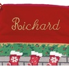 image:imageLillian Vernon Personalized Heirloom Needlepoint Stocking  SnowmanChristmas Wool with Cotton 9 12 x 17Puppies Personalized
