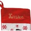image:imageLillian Vernon Personalized Heirloom Needlepoint Stocking  SnowmanChristmas Wool with Cotton 9 12 x 17Snowman Personalized
