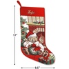 image:imageLillian Vernon Personalized Heirloom Needlepoint Stocking  SnowmanChristmas Wool with Cotton 9 12 x 17Teddy Bearpersonalized