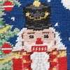 image:imageLillian Vernon Personalized Heirloom Needlepoint Stocking  SnowmanChristmas Wool with Cotton 9 12 x 17Train Personalized
