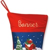 image:imageLillian Vernon Personalized Heirloom Needlepoint Stocking  SnowmanChristmas Wool with Cotton 9 12 x 17Train Personalized