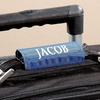 image:imageLillian Vernon Personalized Red Luggage Handle Strap Heavy Duty Travel ID Suitcase Identifier Customize Attachment with Name or Monogram Adjusts from 3564 LBlue Wrap
