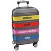 image:imageLillian Vernon Personalized Red Luggage Handle Strap Heavy Duty Travel ID Suitcase Identifier Customize Attachment with Name or Monogram Adjusts from 3564 LRed Strap