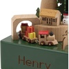 image:imageLillian Vernon Personalized Train Music Box Christmas Theme Wooden Toys Interactive Engraved Name 4 14 x 5 12