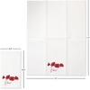 image:imageLillian Vernon Red Roses LinenLike Disposable Hand Towels Set of 100 50 Cotton 50 Paper Blend 13 by 17 Open and 4 12 by 8 12 Closed Wedding Party Anniversary PartyPoppies