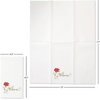 image:imageLillian Vernon Red Roses LinenLike Disposable Hand Towels Set of 100 50 Cotton 50 Paper Blend 13 by 17 Open and 4 12 by 8 12 Closed Wedding Party Anniversary PartyRed Roses