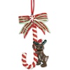 image:imageLillian Vernon Resin Santa amp Friends Ornaments  Set of 3 Mini Tree Decorations Festive Holiday Home Dcor String Included