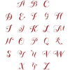 image:imageLillian Vernon Square Personalized Monogram Guest Towels  5 Foil Initial Color Options Linen Feel Disposable Set for Bathroom Wedding amp Party  Pack of 100 13x17 Open 45x85 FoldedHeart