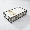 image:imageLillian Vernon Square Personalized Monogram Guest Towels  5 Foil Initial Color Options Linen Feel Disposable Set for Bathroom Wedding amp Party  Pack of 100 13x17 Open 45x85 FoldedLion