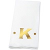 image:imageLillian Vernon Square Personalized Monogram Guest Towels  5 Foil Initial Color Options Linen Feel Disposable Set for Bathroom Wedding amp Party  Pack of 100 13x17 Open 45x85 FoldedDot