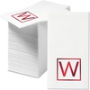 image:imageLillian Vernon Square Personalized Monogram Guest Towels  5 Foil Initial Color Options Linen Feel Disposable Set for Bathroom Wedding amp Party  Pack of 100 13x17 Open 45x85 FoldedSquare