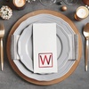 image:imageLillian Vernon Square Personalized Monogram Guest Towels  5 Foil Initial Color Options Linen Feel Disposable Set for Bathroom Wedding amp Party  Pack of 100 13x17 Open 45x85 FoldedSquare