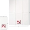 image:imageLillian Vernon Square Personalized Monogram Guest Towels  5 Foil Initial Color Options Linen Feel Disposable Set for Bathroom Wedding amp Party  Pack of 100 13x17 Open 45x85 FoldedSquare