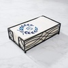 image:imageLillian Vernon Square Personalized Monogram Guest Towels  5 Foil Initial Color Options Linen Feel Disposable Set for Bathroom Wedding amp Party  Pack of 100 13x17 Open 45x85 FoldedWreath
