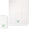 image:imageLillian Vernon Square Personalized Monogram Guest Towels  5 Foil Initial Color Options Linen Feel Disposable Set for Bathroom Wedding amp Party  Pack of 100 13x17 Open 45x85 FoldedScript